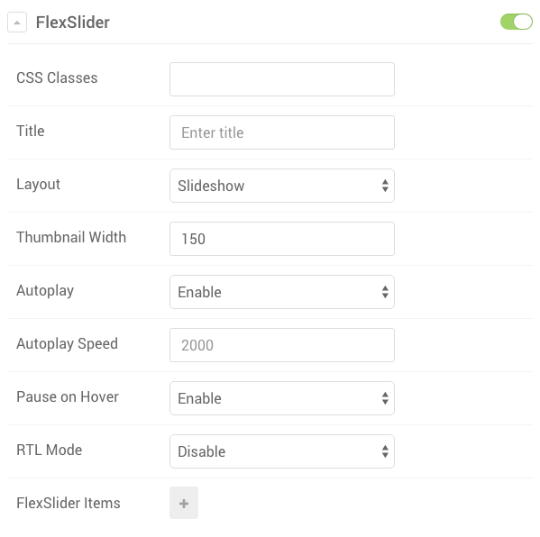 FlexSlider